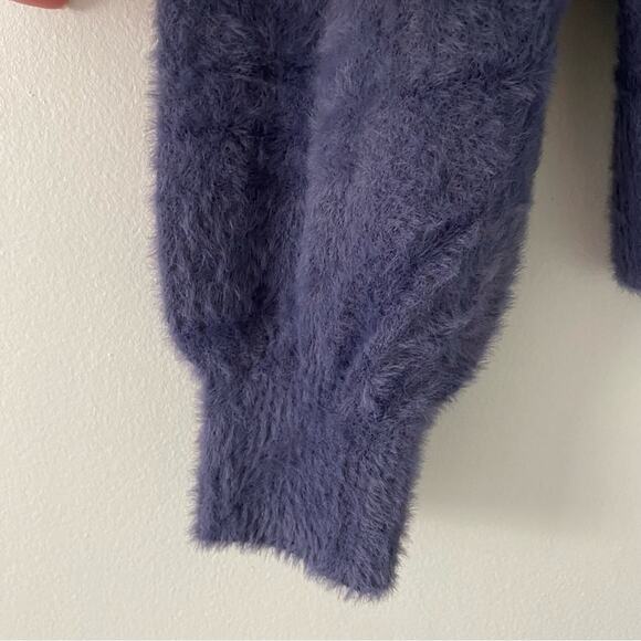 Aerie Women's Flurry Fuzzy Crew Neck Pullover Sweater S Small New - Picture 4 of 7